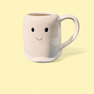 Ghost Mug with saying "Eat Drink and be Scary" Gifts Halloween coffee mug